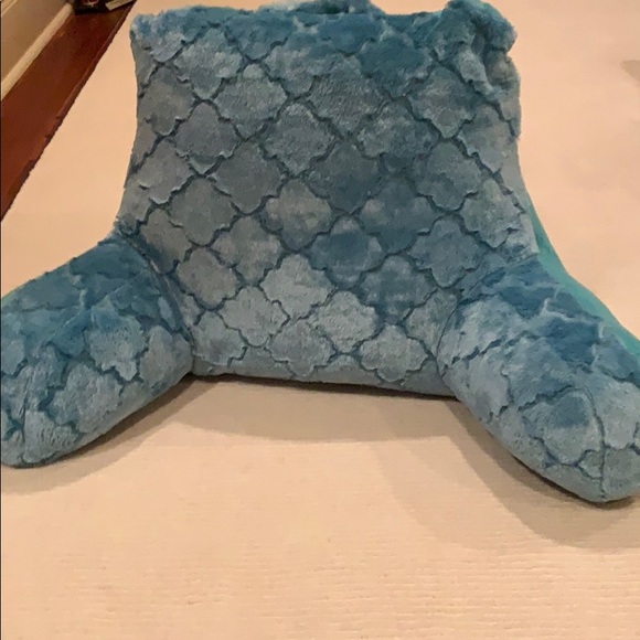 Teal back support pillow - Picture 1 of 2